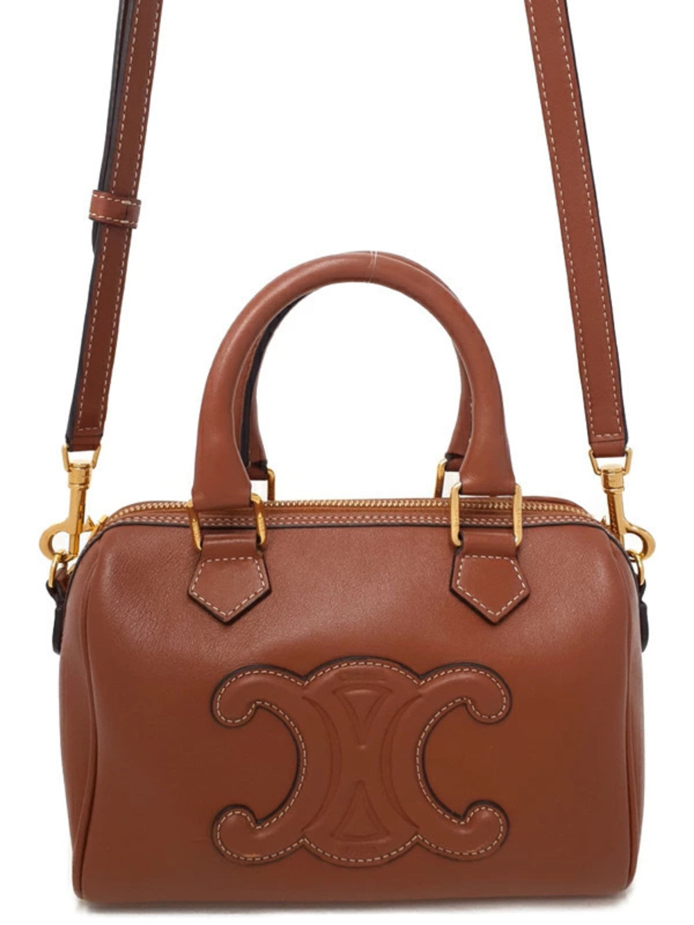Celine Triomphe Boston Shoulder Bag